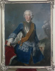 Le prince héritier Frédéric II, vers 1736